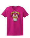 Feliz Dia de los Muertos Calavera Womens Dark T-Shirt-TooLoud-Hot-Pink-Small-Davson Sales