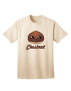 Festive Chestnut-themed Adult T-Shirt for Christmas Celebrations-Mens T-shirts-TooLoud-Natural-Small-Davson Sales