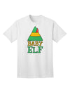 Festive Christmas Ensemble: Elf Family - Baby Elf Adult T-Shirt by TooLoud-Mens T-shirts-TooLoud-White-Small-Davson Sales