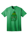 Festive Christmas Ensemble: Elf Family - Little Elf Adult T-Shirt by TooLoud-Mens T-shirts-TooLoud-Kelly-Green-Small-Davson Sales