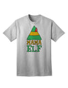 Festive Christmas Ensemble: Mama Elf Adult T-Shirt for Elf Family-Mens T-shirts-TooLoud-AshGray-Small-Davson Sales