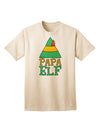 Festive Christmas Ensemble: Papa Elf Adult T-Shirt - Perfect for Coordinated Elf Family Looks-Mens T-shirts-TooLoud-Natural-Small-Davson Sales