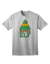 Festive Christmas Ensemble: Sister Elf Adult T-Shirt with Coordinated Elf Family Design-Mens T-shirts-TooLoud-AshGray-Small-Davson Sales