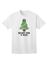 Festive Christmas Tree Adult T-Shirt - Perfect for the Holiday Season-Mens T-shirts-TooLoud-White-Small-Davson Sales