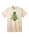 Festive Christmas Tree Embellished Adult T-Shirt-Mens T-shirts-TooLoud-Natural-Small-Davson Sales
