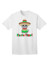 Festive Delight - Adorable Sombrero Cat Adult T-Shirt by TooLoud-Mens T-shirts-TooLoud-White-Small-Davson Sales