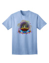 Festive Diya and Rangoli Adult T-Shirt-Mens T-Shirt-TooLoud-Light-Blue-Small-Davson Sales