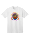 Festive Diya and Rangoli Adult T-Shirt-Mens T-Shirt-TooLoud-White-Small-Davson Sales