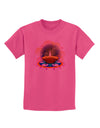 Festive Diya and Rangoli Childrens T-Shirt-Childrens T-Shirt-TooLoud-Sangria-X-Small-Davson Sales