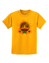 Festive Diya and Rangoli Childrens T-Shirt-Childrens T-Shirt-TooLoud-Gold-X-Small-Davson Sales