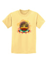 Festive Diya and Rangoli Childrens T-Shirt-Childrens T-Shirt-TooLoud-Daffodil-Yellow-X-Small-Davson Sales