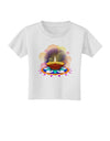 Festive Diya and Rangoli Toddler T-Shirt-Toddler T-Shirt-TooLoud-White-2T-Davson Sales