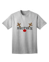 Festive Family Christmas Collection: Reindeer-themed Brother Adult T-Shirt by TooLoud-Mens T-shirts-TooLoud-AshGray-Small-Davson Sales