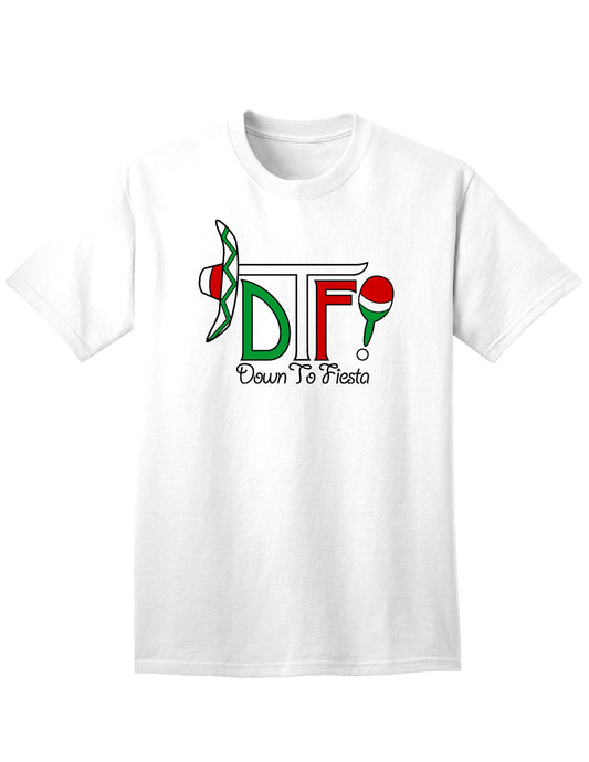 Festive Fiesta Adult T-Shirt for the Discerning Shopper-Mens T-shirts-TooLoud-White-Small-Davson Sales