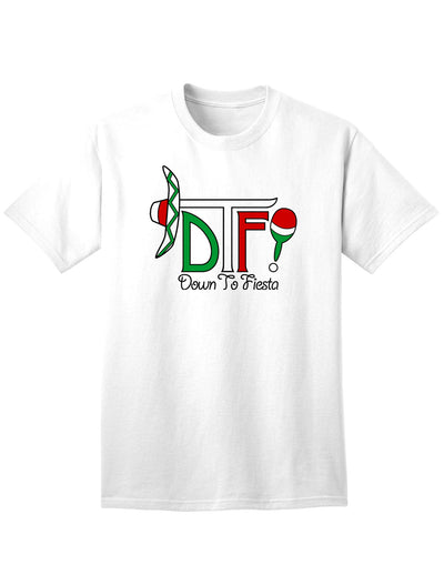 Festive Fiesta Adult T-Shirt for the Discerning Shopper-Mens T-shirts-TooLoud-White-Small-Davson Sales