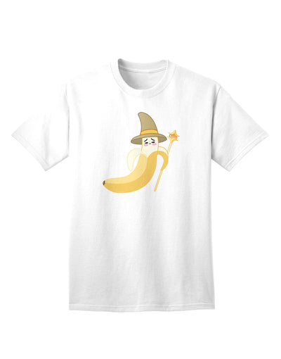 Festive Fruit Halloween Adult T-Shirt - Ben Banana Wizard-Mens T-shirts-TooLoud-White-Small-Davson Sales