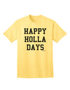 Festive Holiday Text Adult T-Shirt by TooLoud-Mens T-shirts-TooLoud-Yellow-Small-Davson Sales