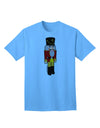 Festive Nutcracker - No Text Adult T-Shirt-Mens T-Shirt-TooLoud-Aquatic-Blue-Small-Davson Sales