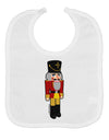 Festive Nutcracker - No Text Baby Bib by