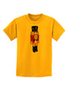 Festive Nutcracker - No Text Childrens T-Shirt-Childrens T-Shirt-TooLoud-Gold-X-Small-Davson Sales