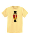 Festive Nutcracker - No Text Childrens T-Shirt-Childrens T-Shirt-TooLoud-Daffodil-Yellow-X-Small-Davson Sales