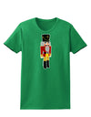 Festive Nutcracker - No Text Womens Dark T-Shirt-TooLoud-Kelly-Green-X-Small-Davson Sales