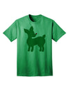 Festive Rudolph Christmas Adult T-Shirt in Attractive Red and Green by TooLoud-Mens T-shirts-TooLoud-Kelly-Green-Small-Davson Sales