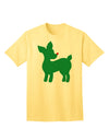 Festive Rudolph Christmas Adult T-Shirt in Attractive Red and Green by TooLoud-Mens T-shirts-TooLoud-Yellow-Small-Davson Sales