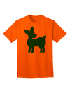 Festive Rudolph Christmas Adult T-Shirt in Attractive Red and Green by TooLoud-Mens T-shirts-TooLoud-Orange-Small-Davson Sales