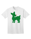 Festive Rudolph Christmas Adult T-Shirt in Attractive Red and Green by TooLoud-Mens T-shirts-TooLoud-White-Small-Davson Sales