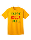 Festive Season Delight: Red and Green Adult T-Shirt by TooLoud-Mens T-shirts-TooLoud-Gold-Small-Davson Sales