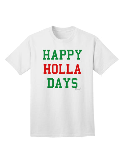 Festive Season Delight: Red and Green Adult T-Shirt by TooLoud-Mens T-shirts-TooLoud-White-Small-Davson Sales