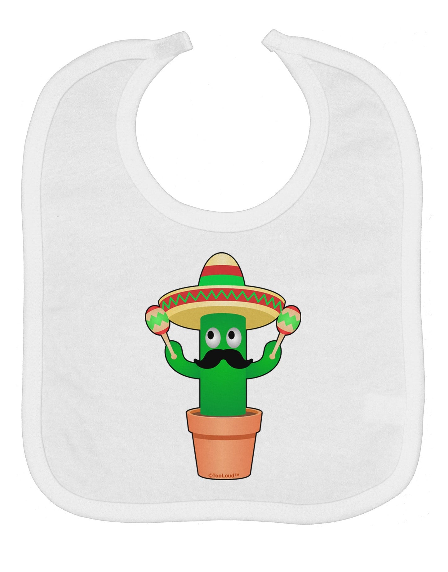 Fiesta Cactus Baby Bib