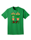 Fiesta Cactus Couple Amor Adult Dark T-Shirt-Mens T-Shirt-TooLoud-Kelly-Green-Small-Davson Sales