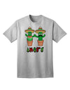 Fiesta Cactus Couple Amor Premium Adult T-Shirt - A Statement of Love and Style-Mens T-shirts-TooLoud-AshGray-Small-Davson Sales