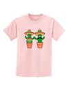 Fiesta Cactus Couple Childrens T-Shirt by TooLoud-Childrens T-Shirt-TooLoud-PalePink-X-Small-Davson Sales