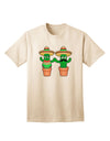 Fiesta Cactus Couple: Premium Adult T-Shirt Collection-Mens T-shirts-TooLoud-Natural-Small-Davson Sales