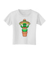 Fiesta Cactus Poncho Toddler T-Shirt-Toddler T-Shirt-TooLoud-White-2T-Davson Sales