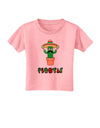 Fiesta Cactus Text Toddler T-Shirt-Toddler T-Shirt-TooLoud-Candy-Pink-2T-Davson Sales