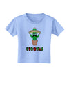 Fiesta Cactus Text Toddler T-Shirt-Toddler T-Shirt-TooLoud-Aquatic-Blue-2T-Davson Sales