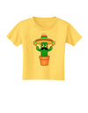 Fiesta Cactus Toddler T-Shirt-Toddler T-Shirt-TooLoud-Yellow-2T-Davson Sales