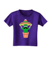 Fiesta Cactus Toddler T-Shirt Dark-Toddler T-Shirt-TooLoud-Purple-2T-Davson Sales