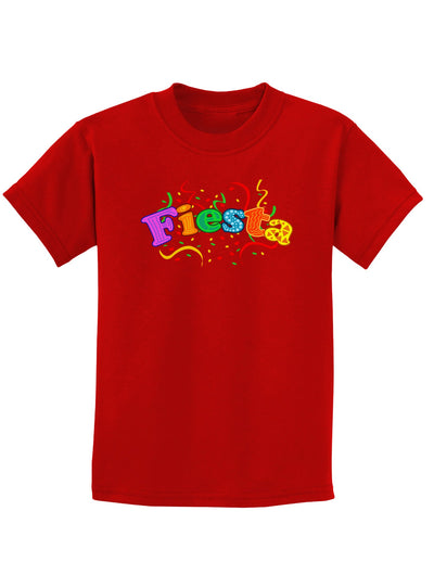 Fiesta! Childrens Dark T-Shirt-Childrens T-Shirt-TooLoud-Red-X-Small-Davson Sales