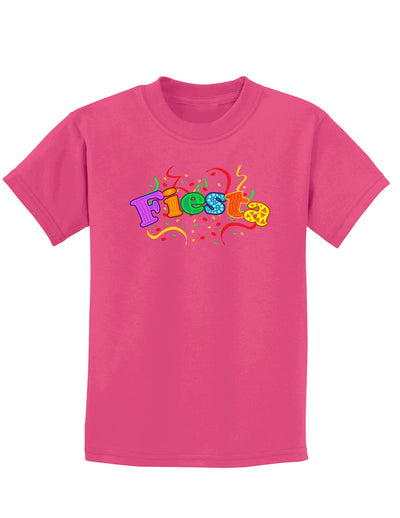 Fiesta! Childrens Dark T-Shirt-Childrens T-Shirt-TooLoud-Sangria-X-Small-Davson Sales