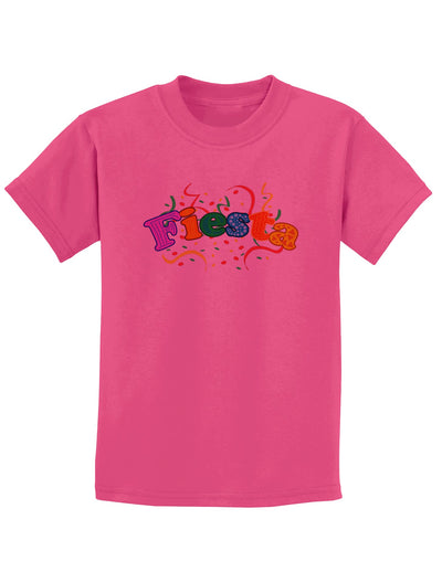 Fiesta! Childrens T-Shirt-Childrens T-Shirt-TooLoud-Sangria-X-Small-Davson Sales