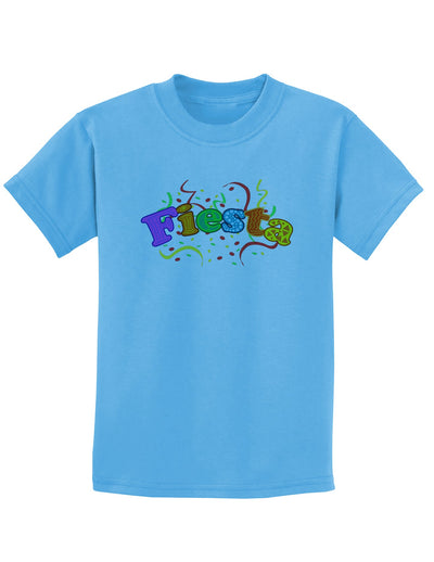 Fiesta! Childrens T-Shirt-Childrens T-Shirt-TooLoud-Aquatic-Blue-X-Small-Davson Sales