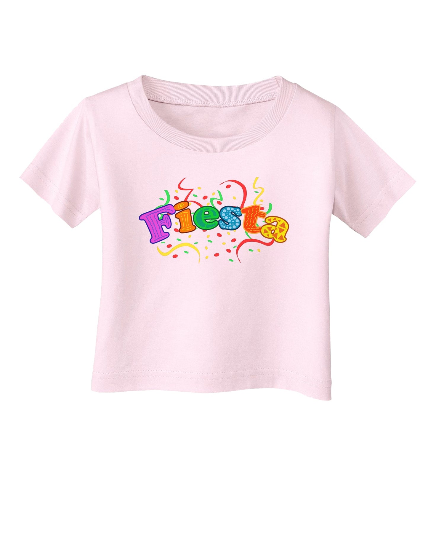 Fiesta! Infant T-Shirt-Infant T-Shirt-TooLoud-Light-Pink-06-Months-Davson Sales