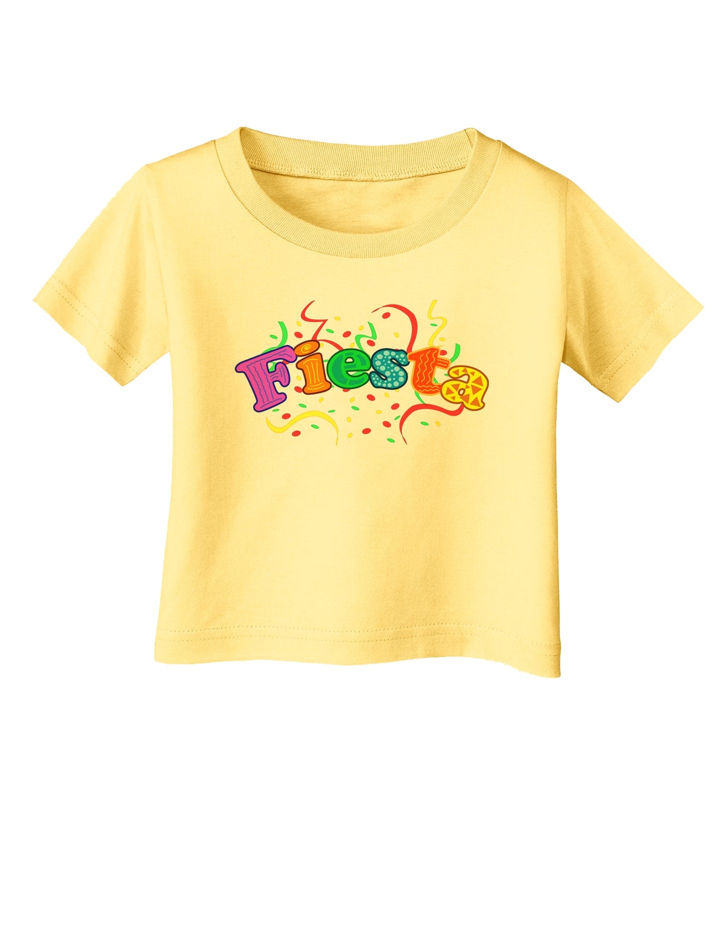 Fiesta! Infant T-Shirt-Infant T-Shirt-TooLoud-Daffodil-Yellow-06-Months-Davson Sales