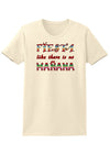 Fiesta Like There's No Manana Womens T-Shirt-Womens T-Shirt-TooLoud-Natural-X-Small-Davson Sales