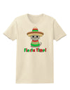 Fiesta Time - Cute Sombrero Cat Womens T-Shirt by TooLoud-Womens T-Shirt-TooLoud-Natural-X-Small-Davson Sales